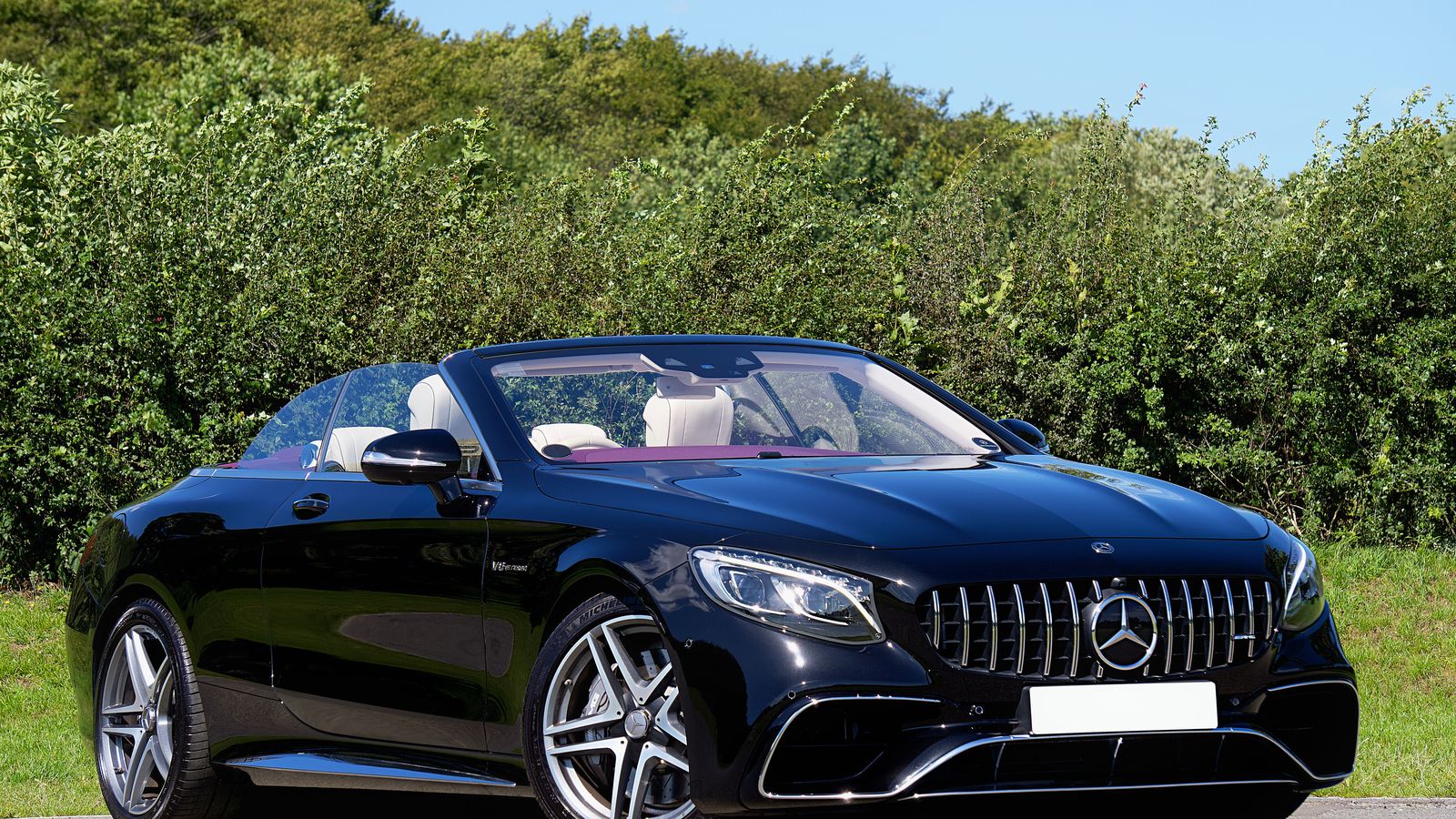 Mercedes S-Class first-class sedan